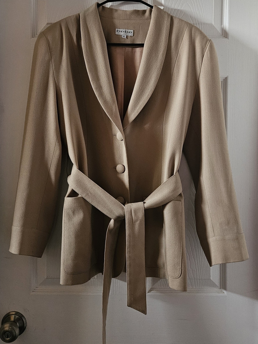 Bebe Wool Blazer Jacket
